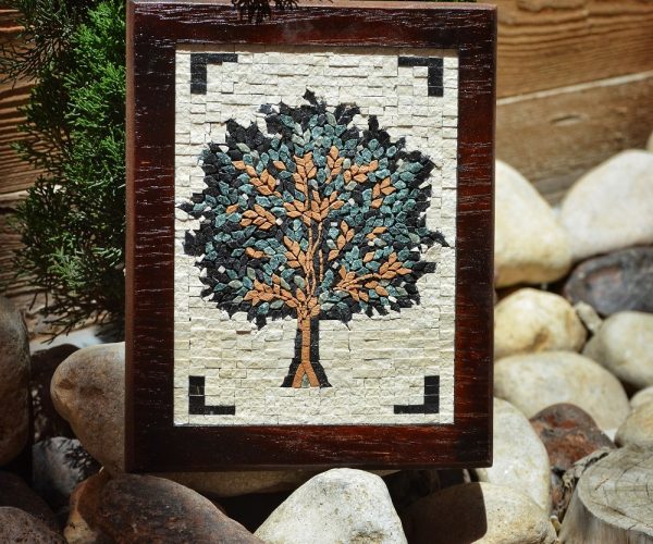 Handcrafted Mosaic Tree