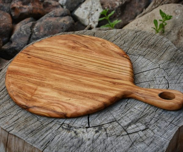 Round Wooden Serving Board