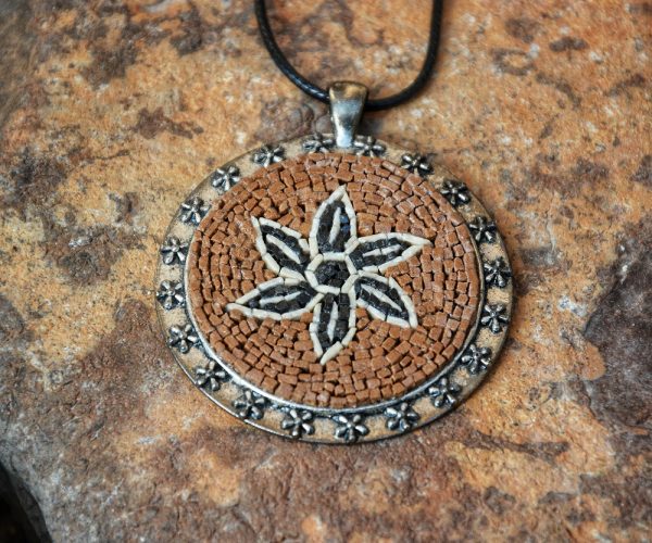 Flower Mosaic Necklace