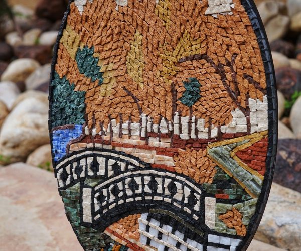 Tranquil Creek Mosaic Art