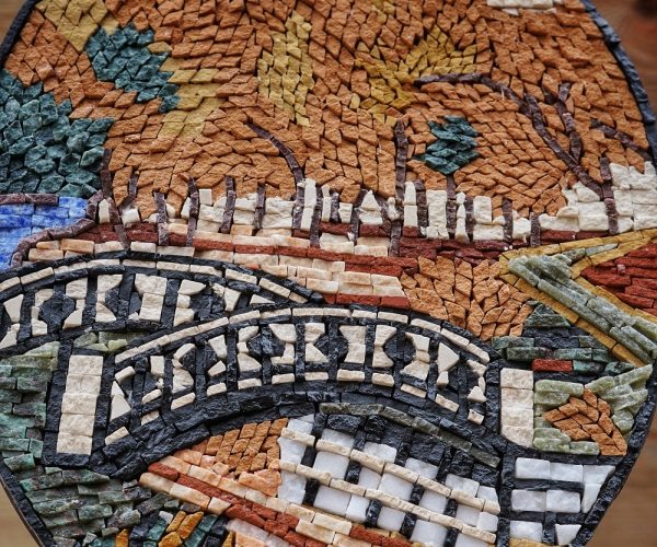 Tranquil Creek Mosaic Art