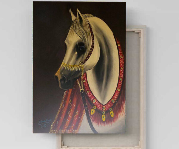 Horse Oil Painting on Canvas for sale