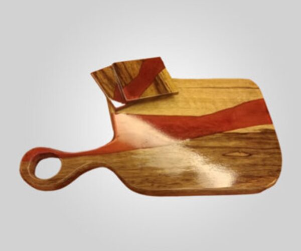 Wooden Epoxy Resin Cutting Board