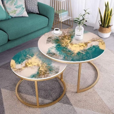 Epoxy Resin Handcrafted Tables for sale in Jordan