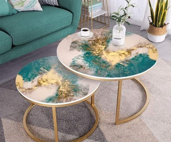 Epoxy Resin Handcrafted Tables for sale in Jordan