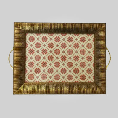 Falahi Embroidered Serving Tray