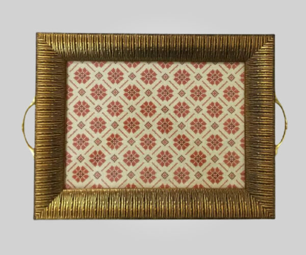 Falahi Embroidered Serving Tray
