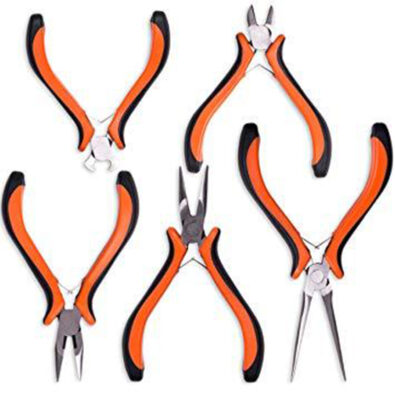 Mini pliers set tool for crafts