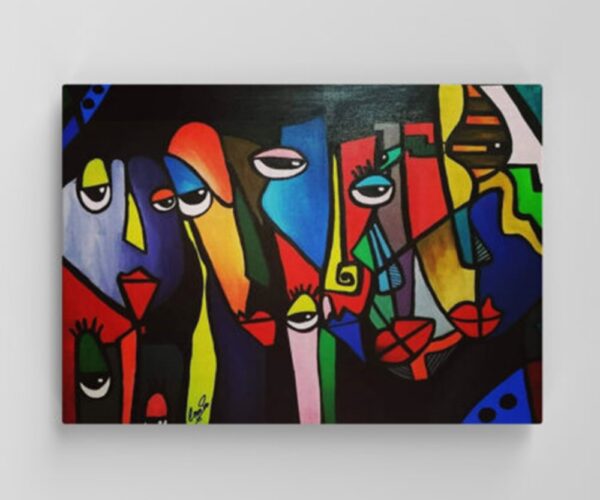 Picasso Acrylic Painting on Canvas