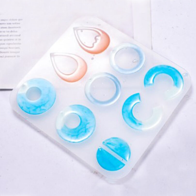 Earring Mold for Epoxy Resin Crafts
