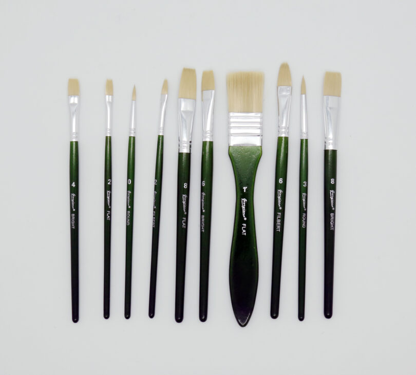Brushes Set for Oil, Acrylic and Gouache