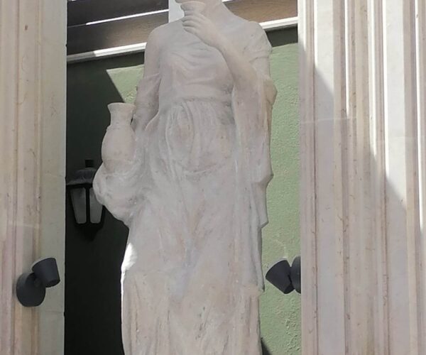 Artificial Marble Romani Sculpture