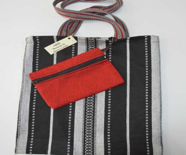 Handmade Bag With Wallet| Handcrafted Bedouin Cloth Bag