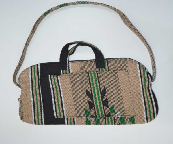 Beige Handmade Laptop Bag