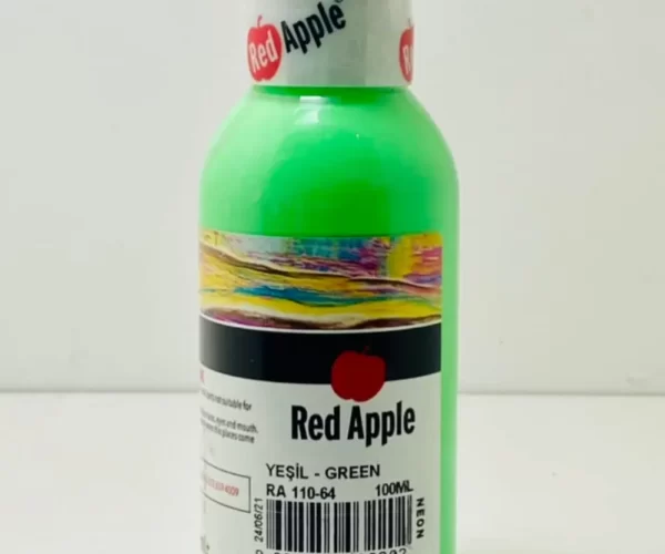 Red Apple Acrylic Paint - Versatile Water-Based Colors- 500 ml