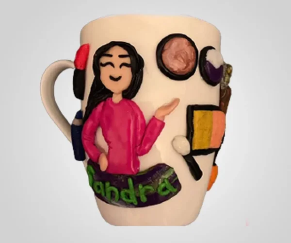 Unique Clay Designs Hand Crafted Porcelain Mugs