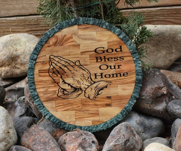 "God Bless Our Home" Mosaic Art,