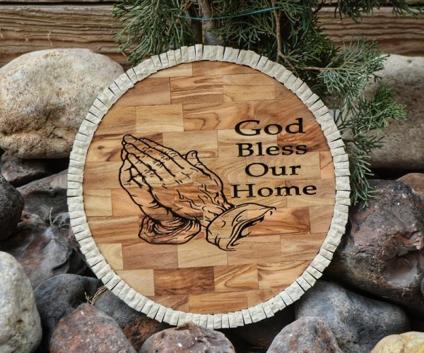 "God Bless Our Home" Mosaic Art,