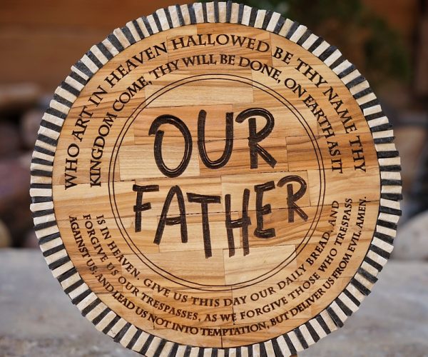 "Our Father" Mosaic Art