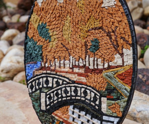 Tranquil Creek Mosaic Art
